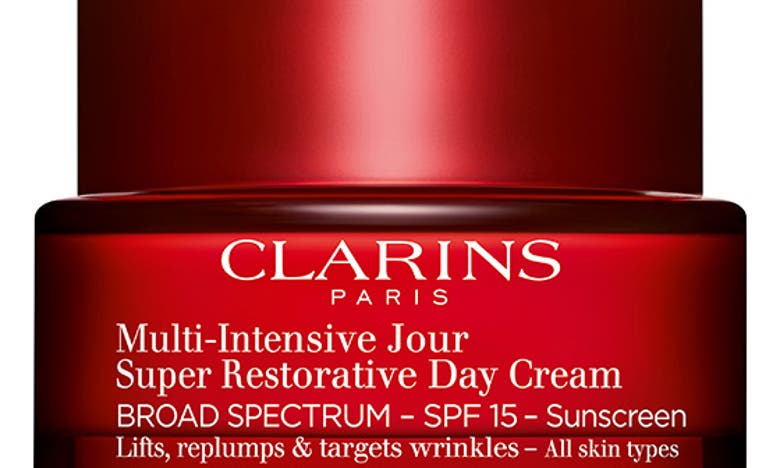 Shop Clarins Super Restorative Day Cream Spf 15, 1.7 oz