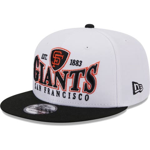 San Jose Giants COPA White-Burnt Orange-Black Fitted Hat