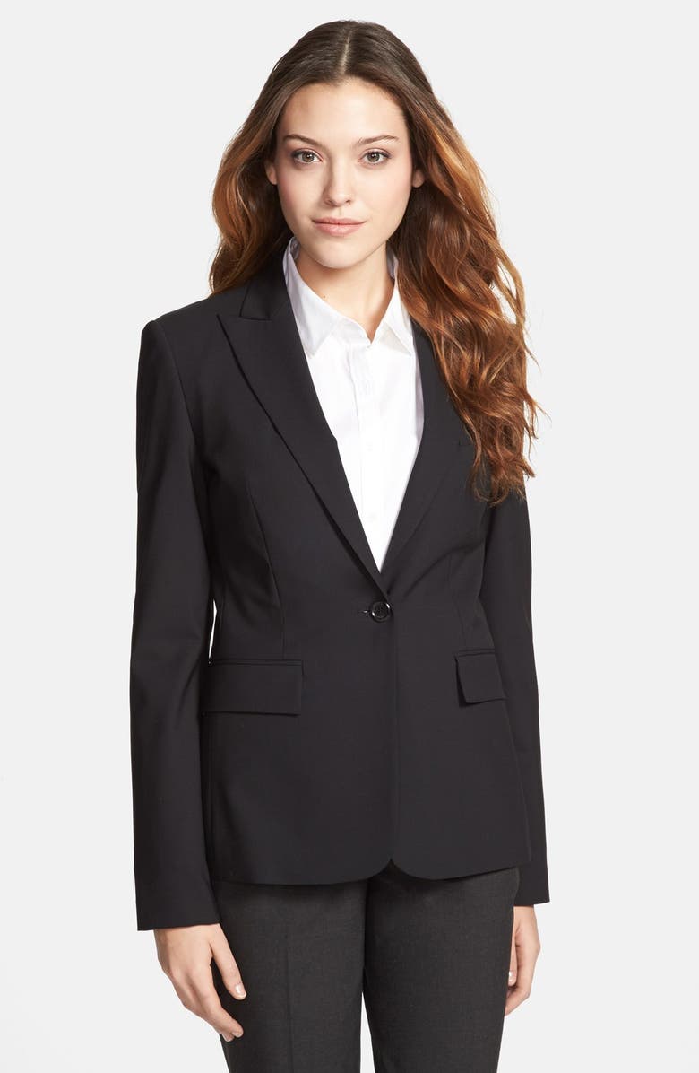 BOSS 'Juicy 6' Jacket, Main, color, Black