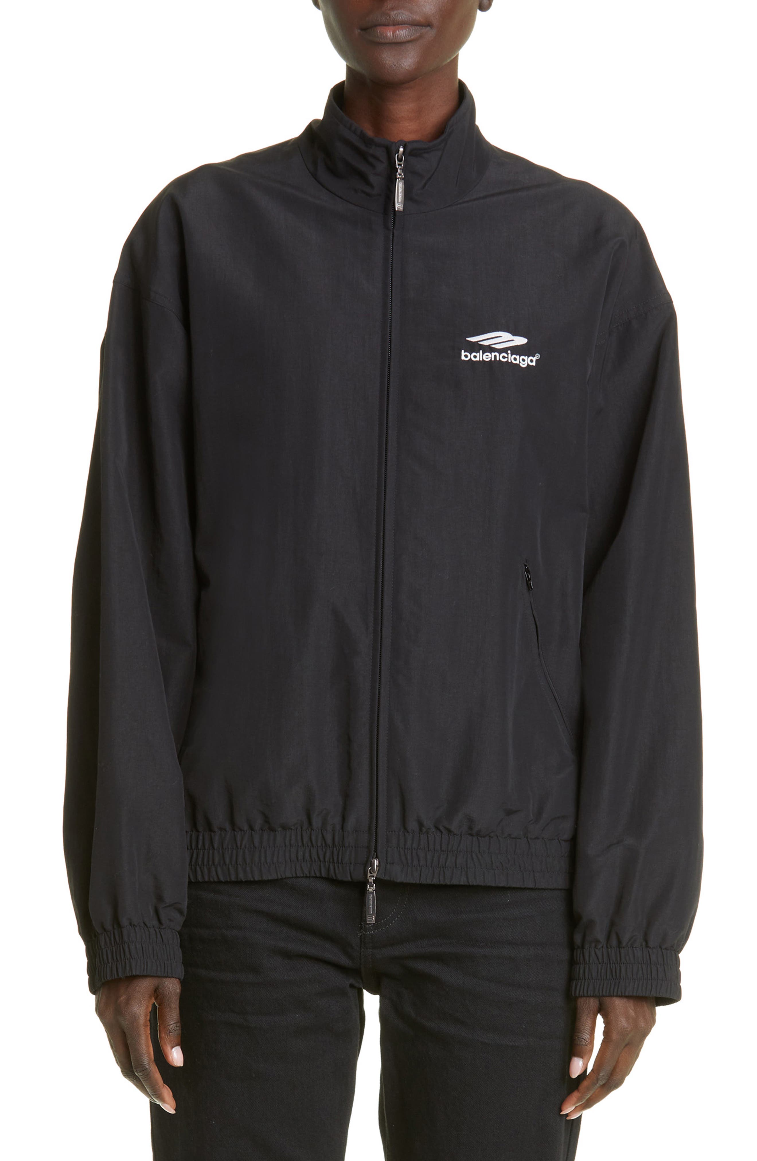 balenciaga windbreaker women's