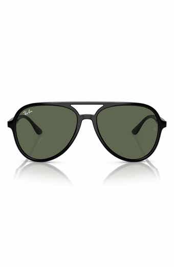 Ray ban 57mm pilot sunglasses hotsell