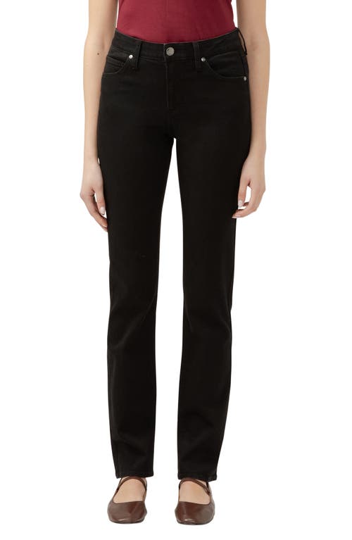 Shop Jag Ruby Straight Leg Jeans In Black