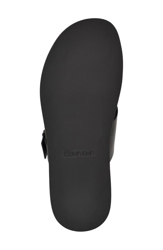 Calvin Klein Men's Men's Elon Sandal In Black