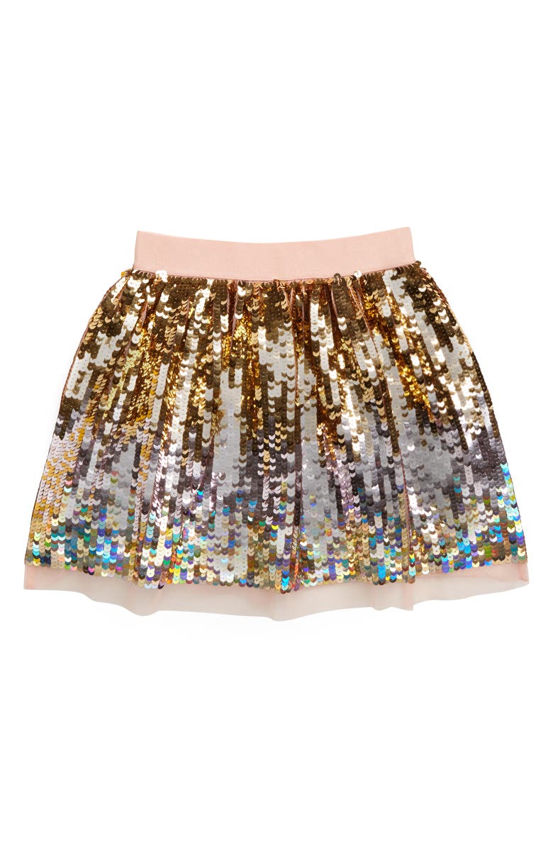 Mini Boden Sequin Skirt (Toddler Girls, Little Girls & Big Girls ...