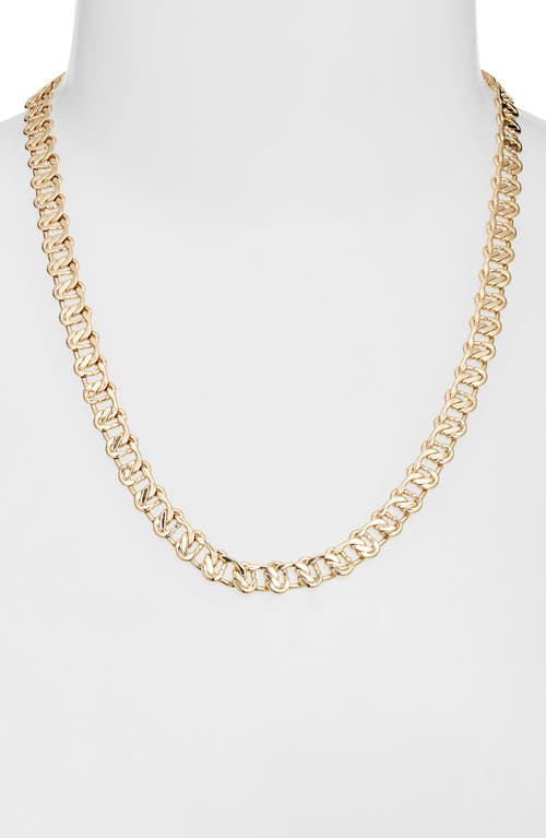 NORDSTROM NORDSTROM DOUBLE LINK CHAIN NECKLACE 