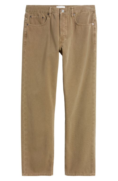 Frame The Straight Leg Jeans In Light Brown