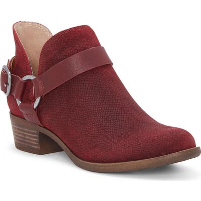 Lucky Brand Bernaeh Bootie, Burgundy