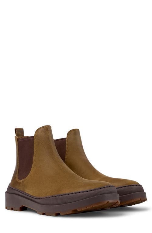 Shop Camper Brutus Trek Waterproof Chelsea Boot In Medium Brown