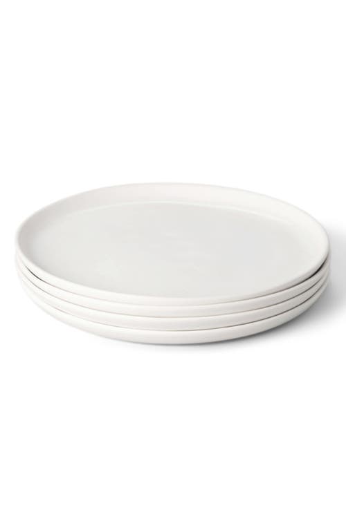 Fable The Set of 4 Salad Plates in Cloud White 