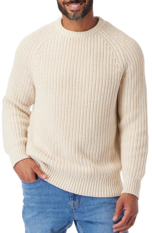 Shop Fair Harbor Neptune Organic Cotton Blend Sweater In Sand