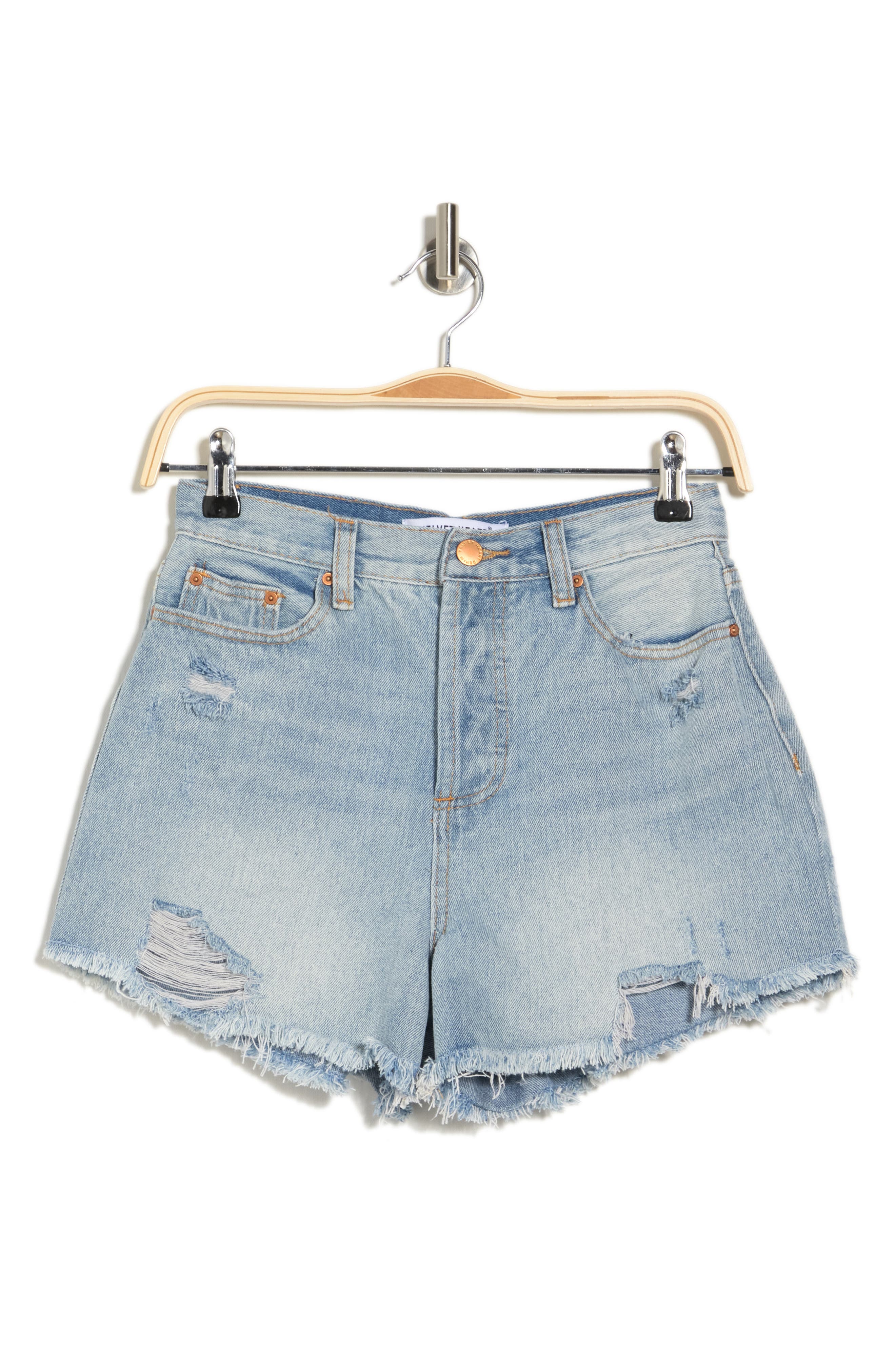 Velvet Heart Afina Relaxed Denim Shorts 