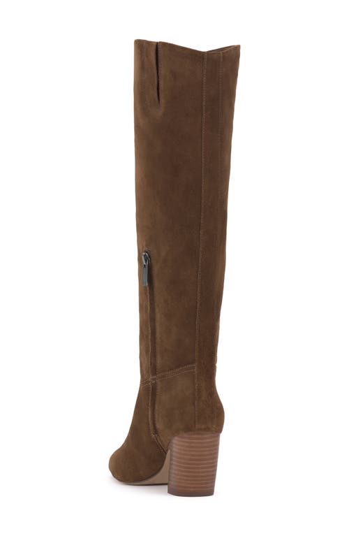 Shop Vince Camuto Cristen Knee High Boot In Reishi Suede