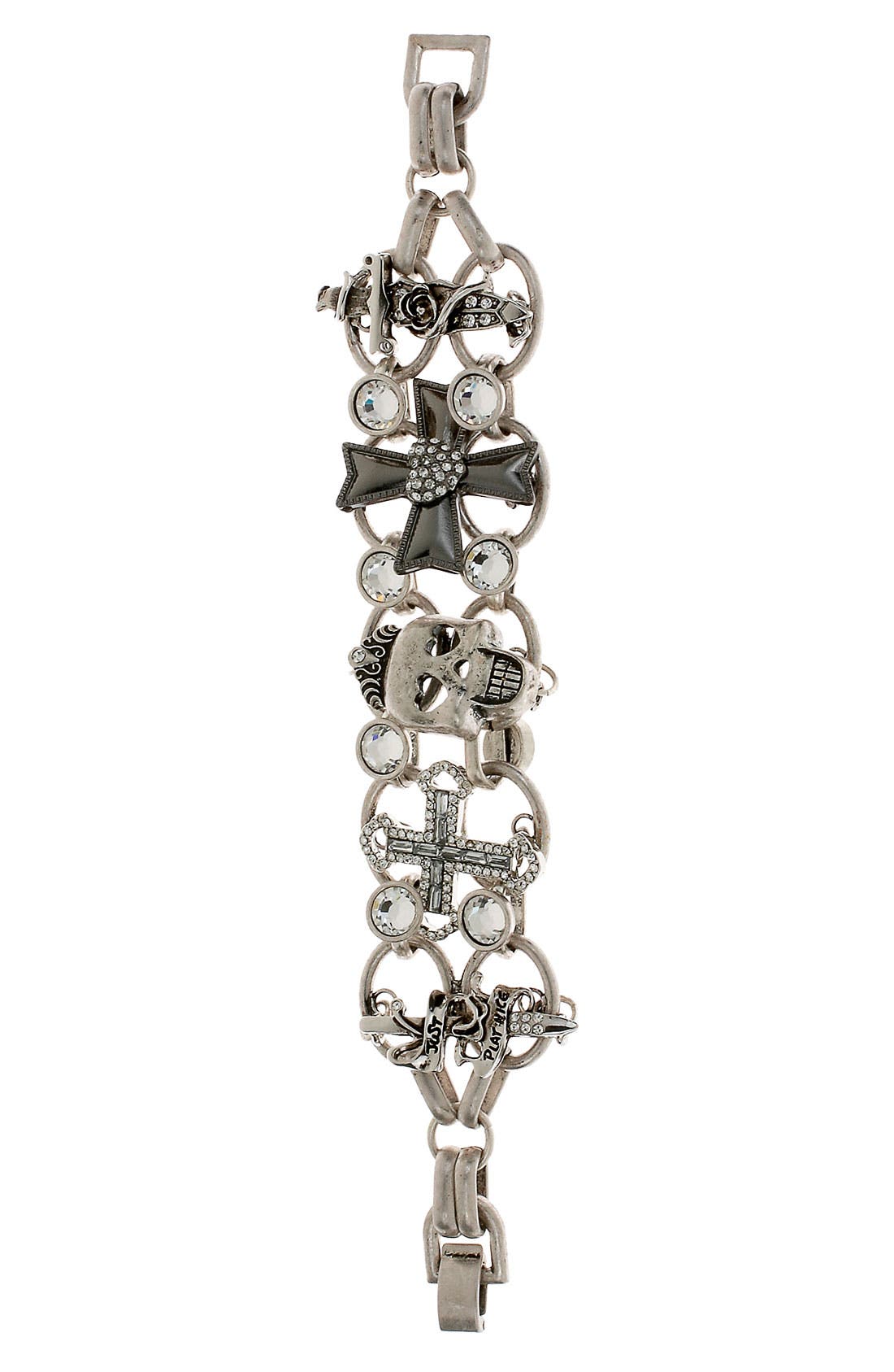 Betsey Johnson 'Black Label' Skull Bracelet | Nordstrom