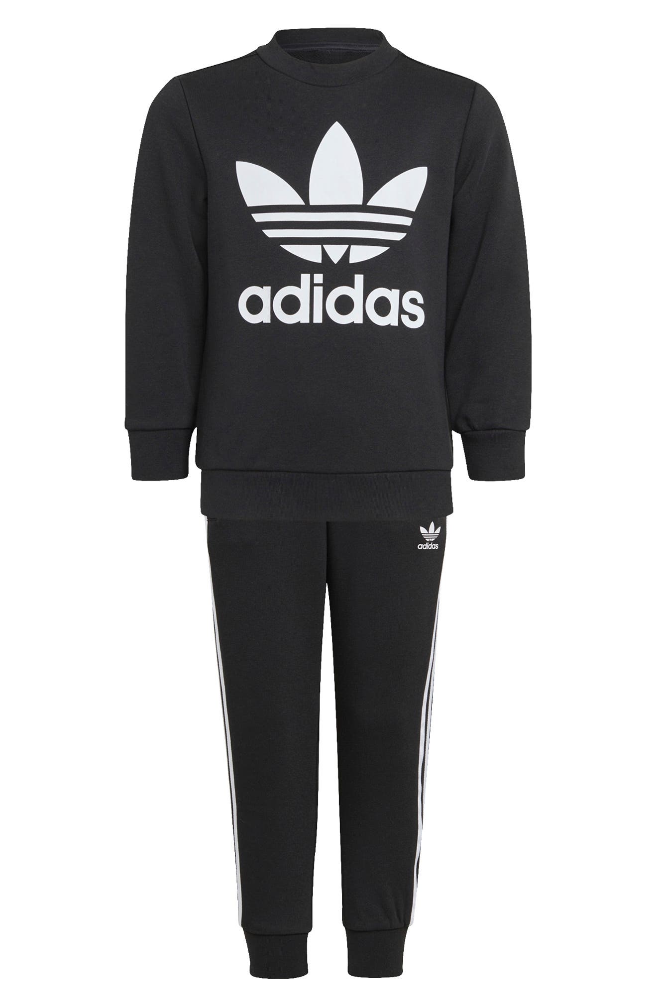 adidas sweatshirt and joggers