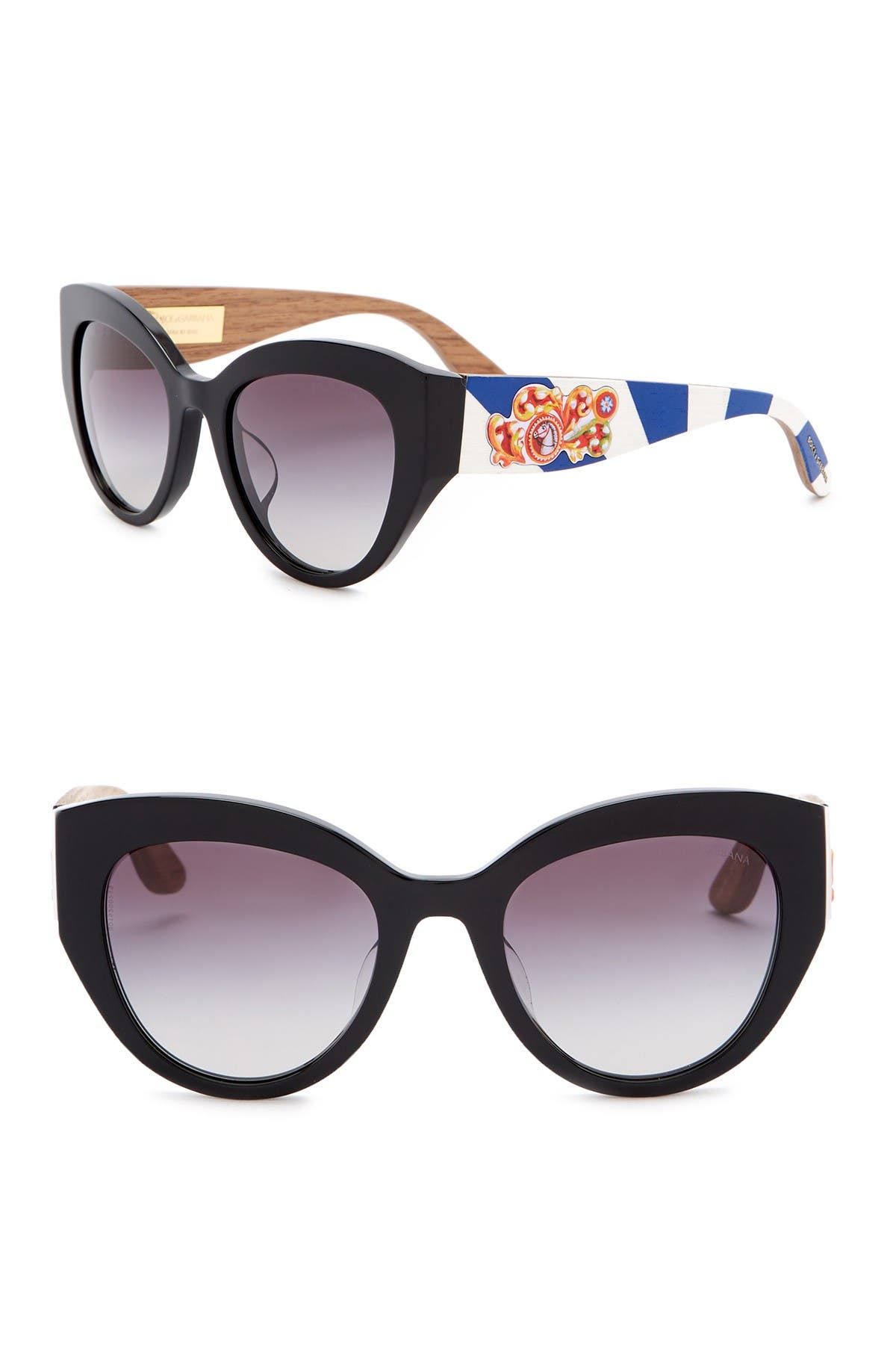 Dolce \u0026 Gabbana | Round 52mm Sunglasses 
