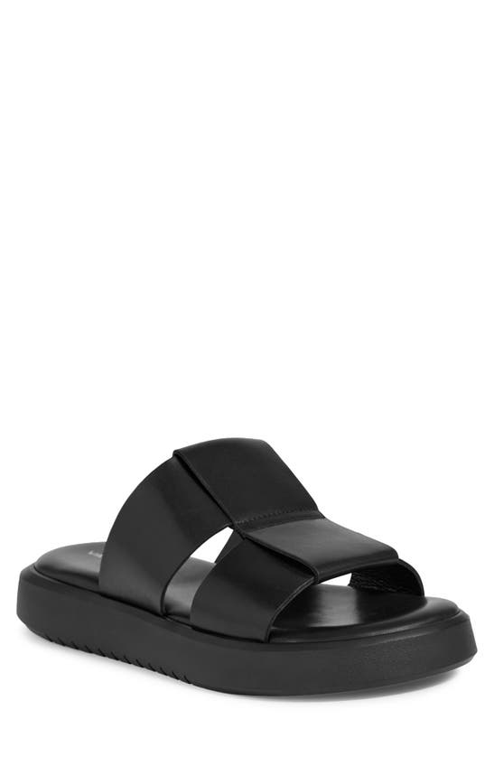 Shop Vagabond Shoemakers Nate Slide Sandal In Black