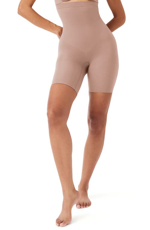 SPANX Everyday Shaping High Waist Mid-Thigh Shorts at Nordstrom,