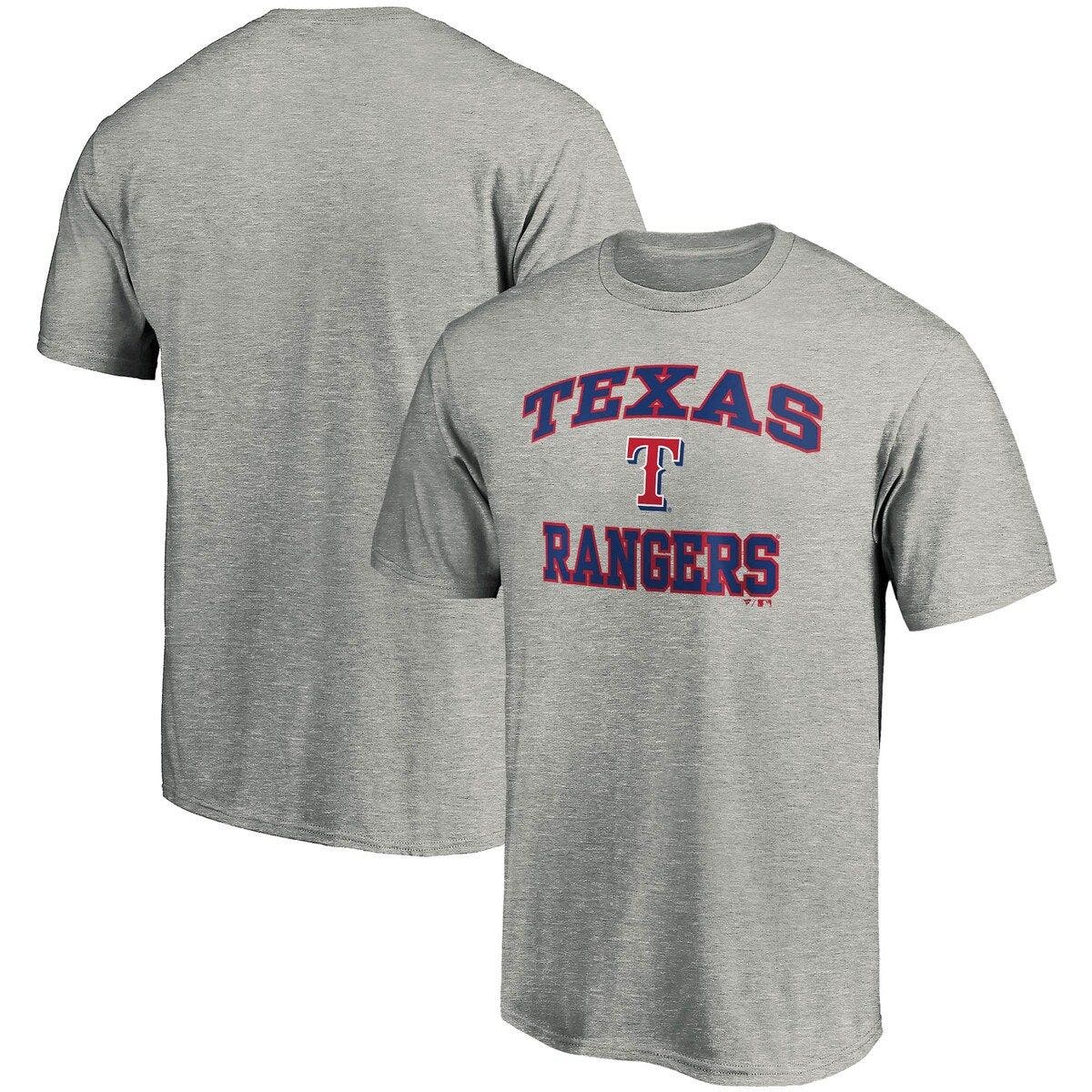 grey texas rangers shirt