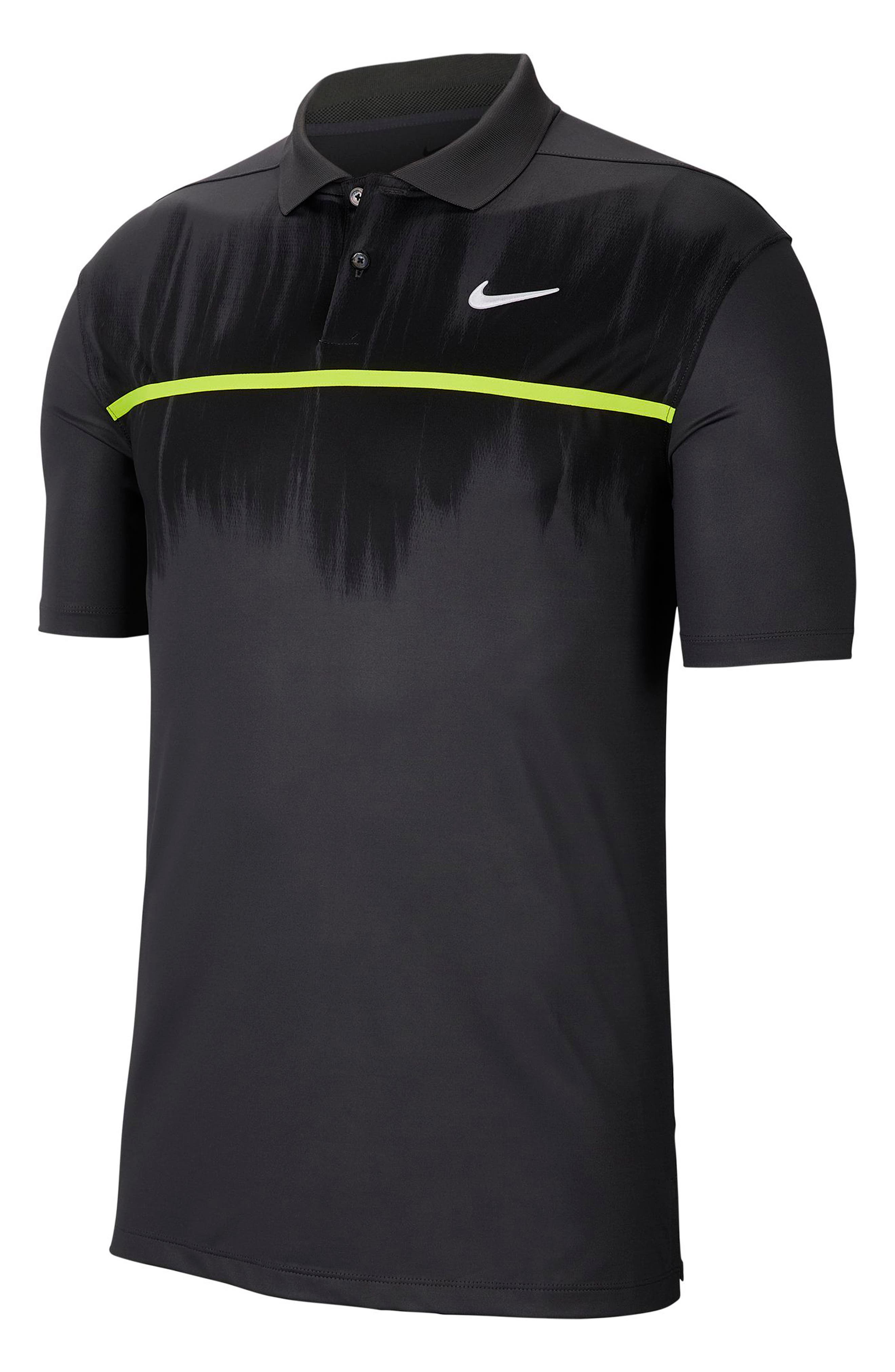 nike men's vapor fog print golf polo