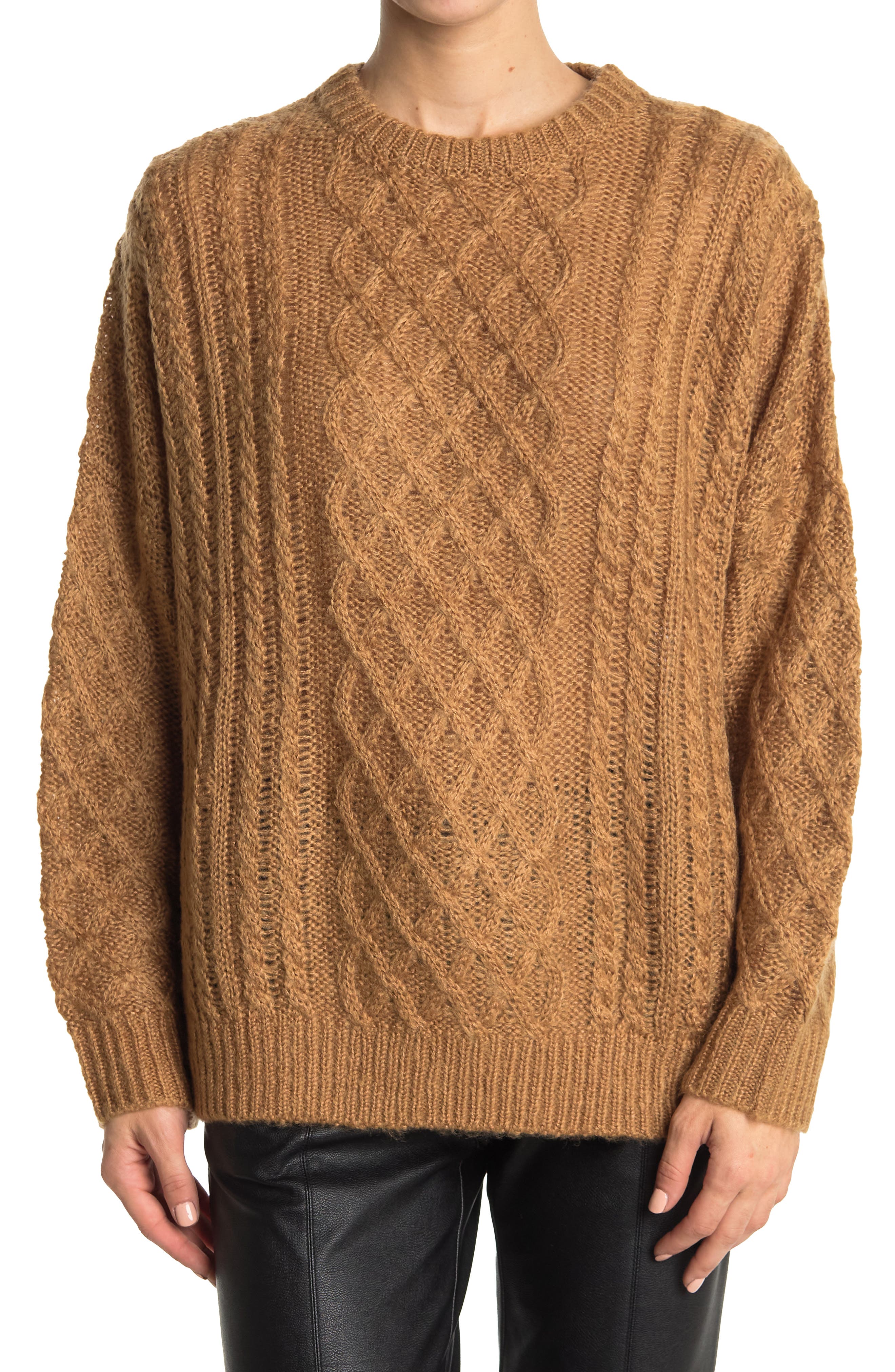 cabel knit sweater