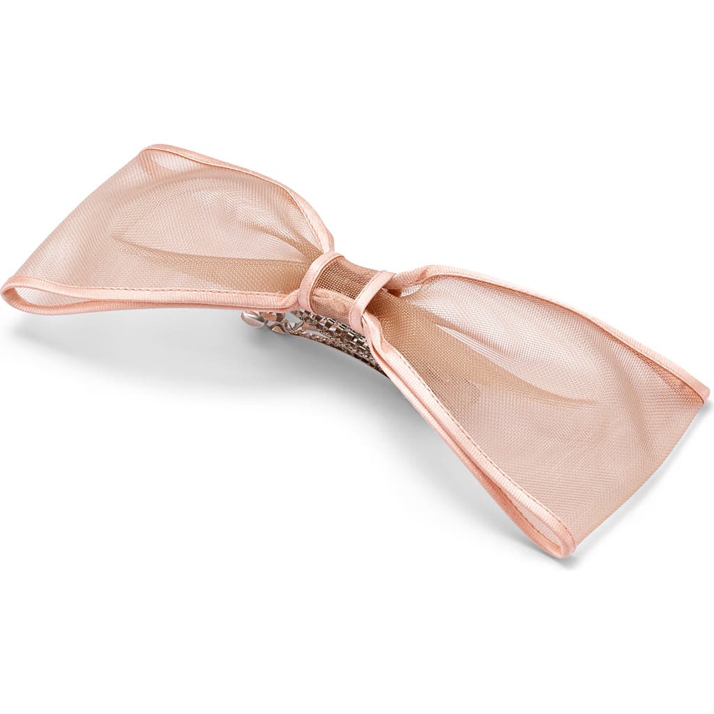 Lelet Ny Giselle Bow Barrette In Blush