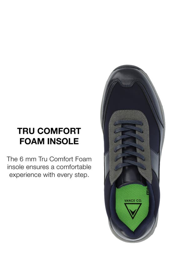 Vance Co. Vance Co Thomas Tru Comfort Sneaker In Blue