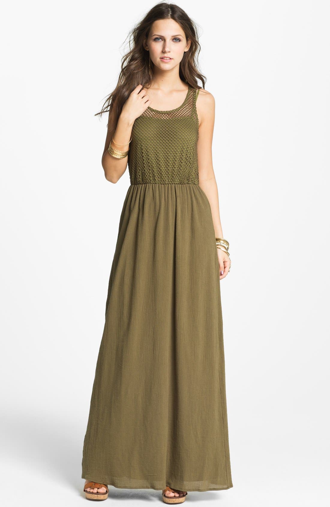 WayIn Maxi Dress (Juniors) Nordstrom