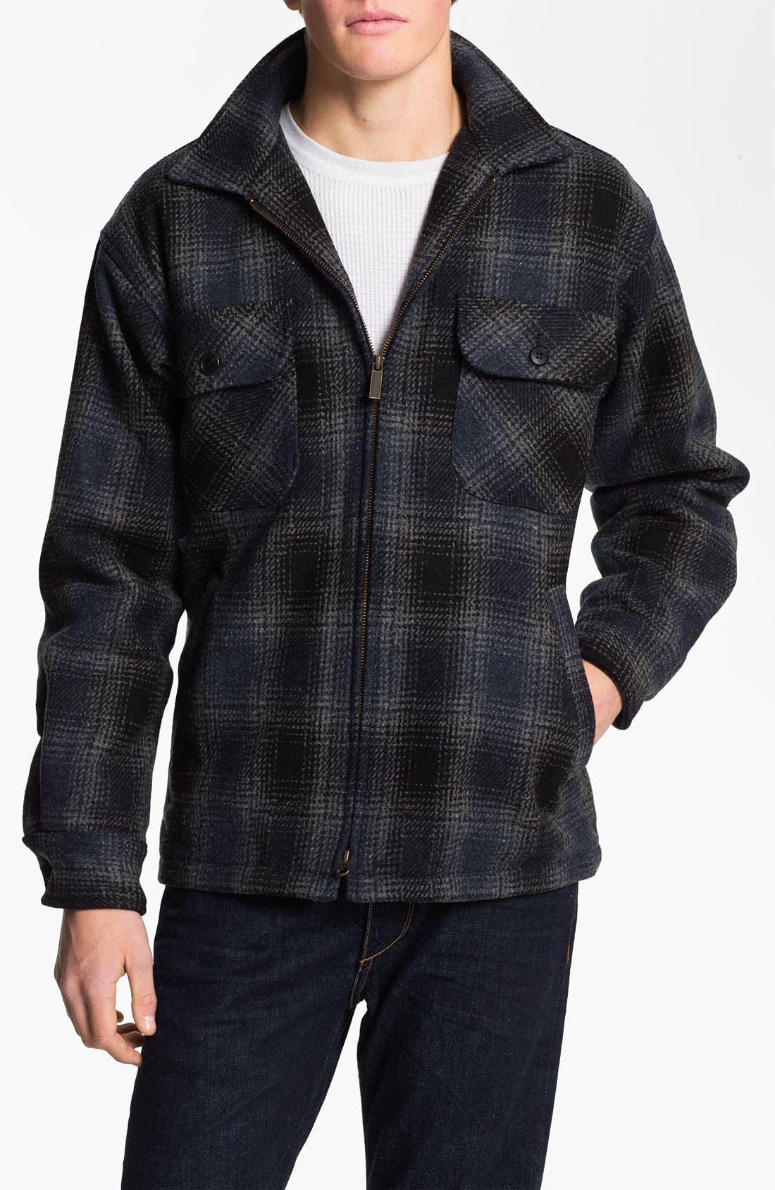 Pendleton Plaid Wool Shirt Jacket Nordstrom