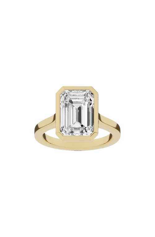 Jennifer Fisher 18K Gold Emerald Cut Lab Created Diamond Solitaire Ring - ctw in 18K Yellow Gold at Nordstrom