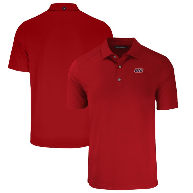 Shop Cutter & Buck Red Uic Flames Big & Tall Forge Eco Stretch Recycled Polo