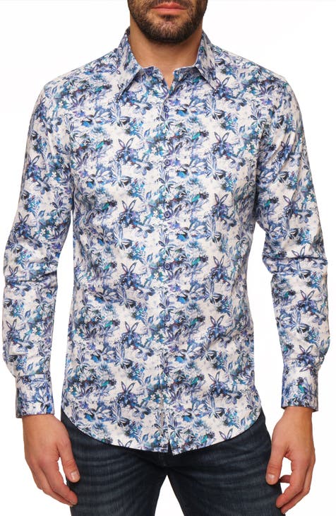 Ronson Classic Fit Floral Button-Up Shirt