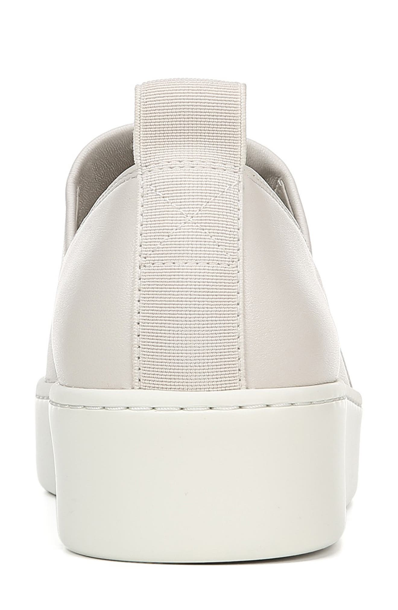 vince saxon leather sneakers