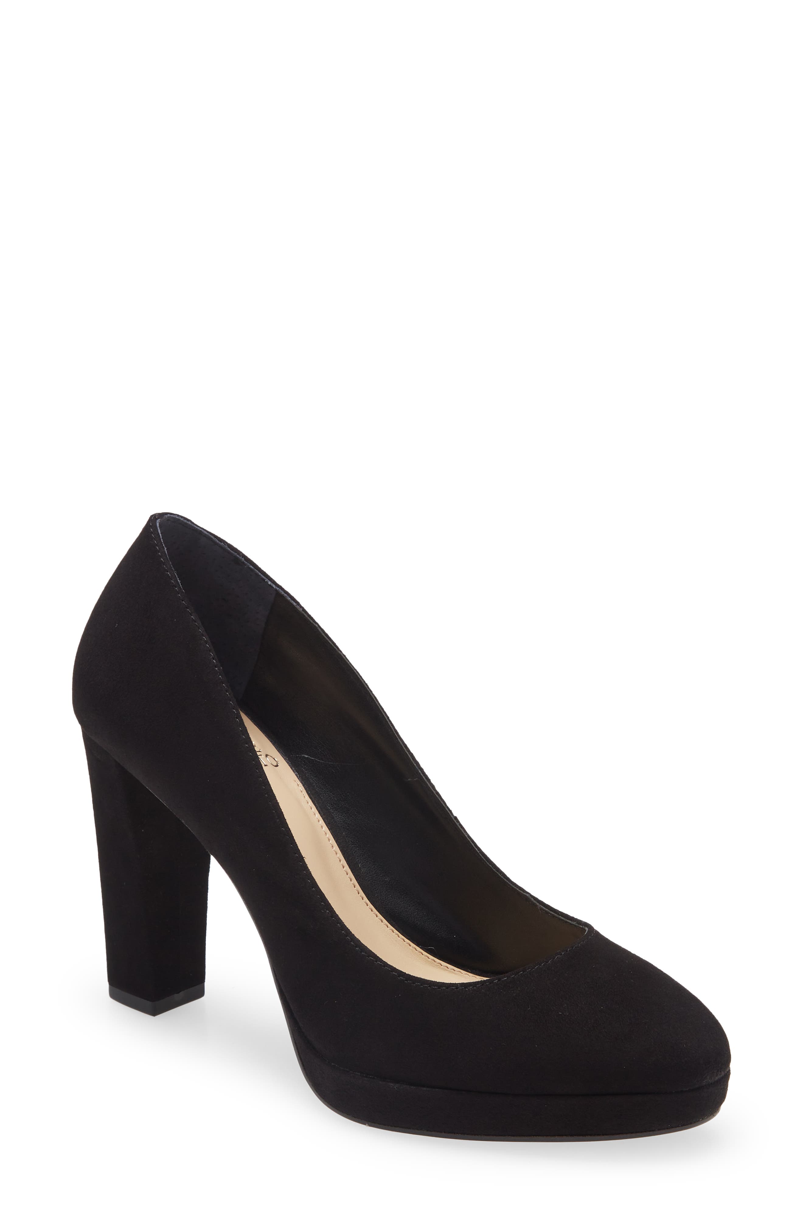 UPC 191707345539 product image for Vince Camuto Halria Pump in Black True Suede at Nordstrom, Size 7.5 | upcitemdb.com