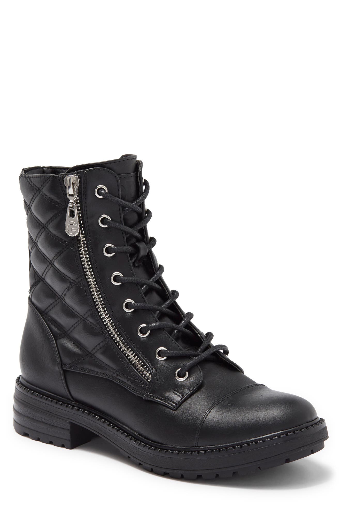 black leather lace up boots womens