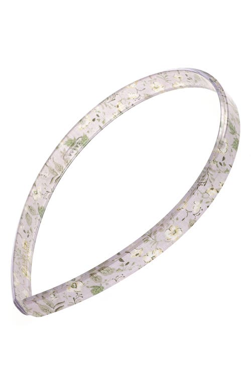 Shop France Luxe Skinny Headband In Victoria Lilac