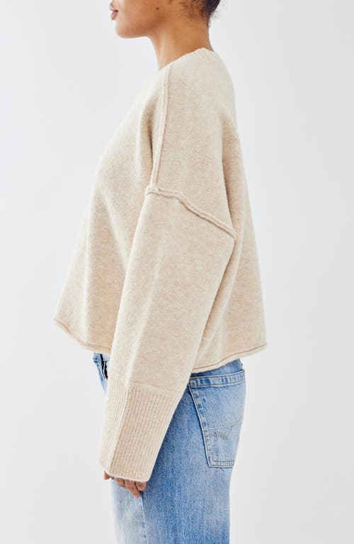 Shop Bdg Urban Outfitters Oversize Sweater In Cream