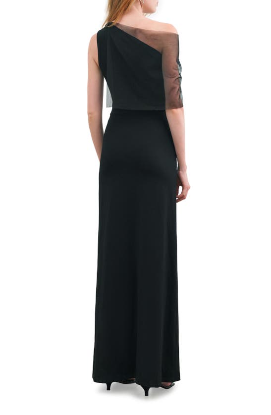 Marcella Zinnia Gown In Black