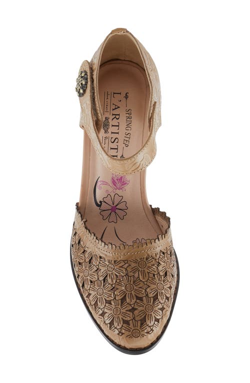 L'artiste By Spring Step Visionary Pump In Beige