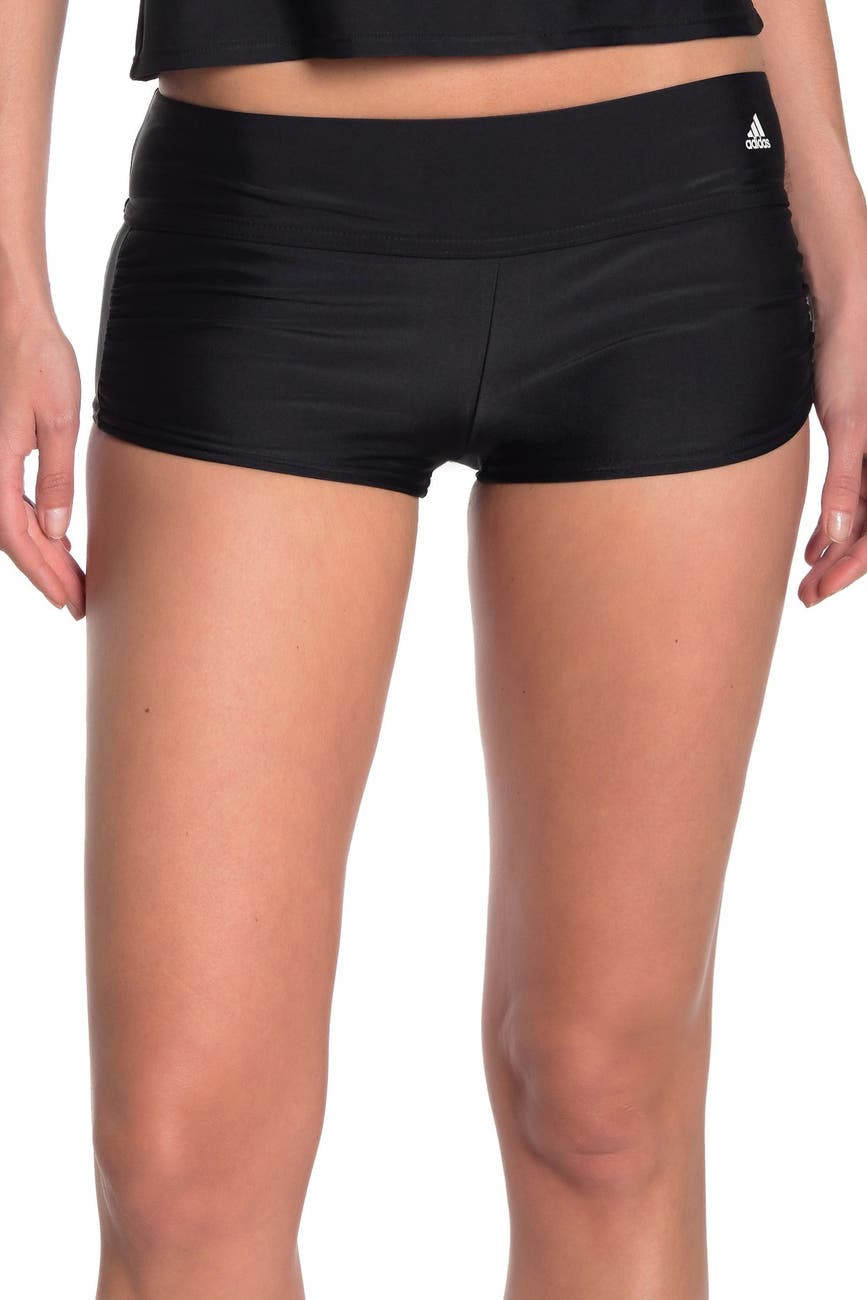 ADIDAS SWIMWEAR Shirred Swim Shorts Nordstrom Rack