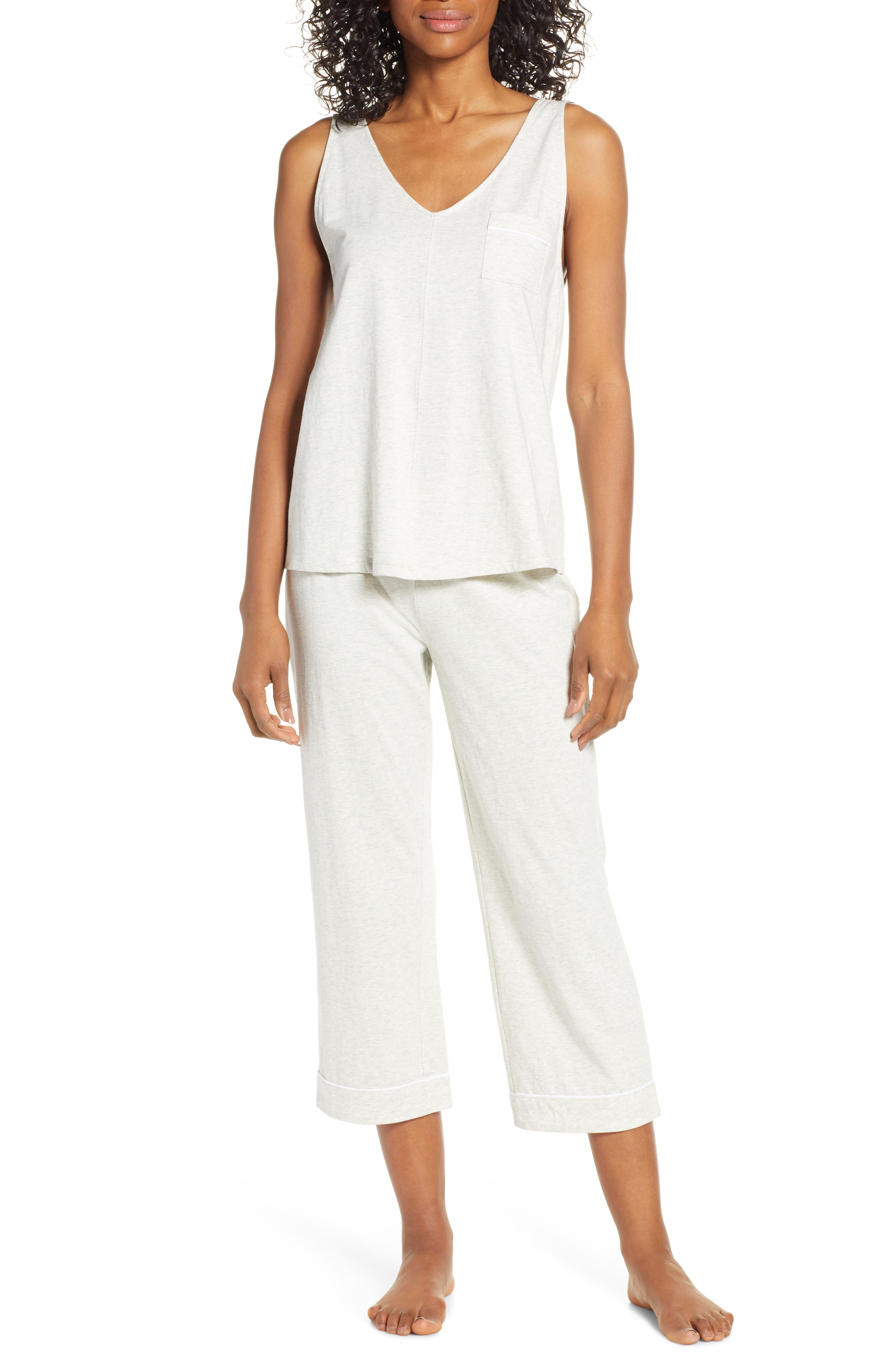 Nordstrom Lingerie Breathe Capri Pajamas