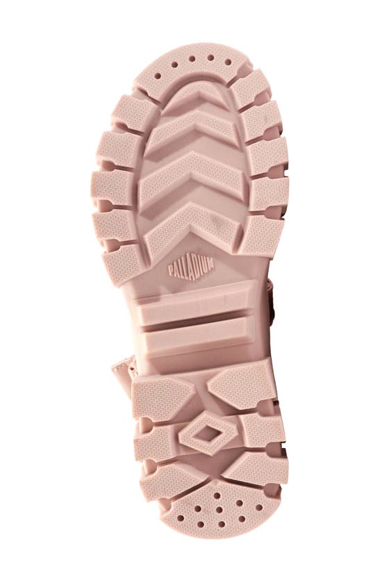 Palladium Revolt Mono Platform Sandal In Rose Smoke