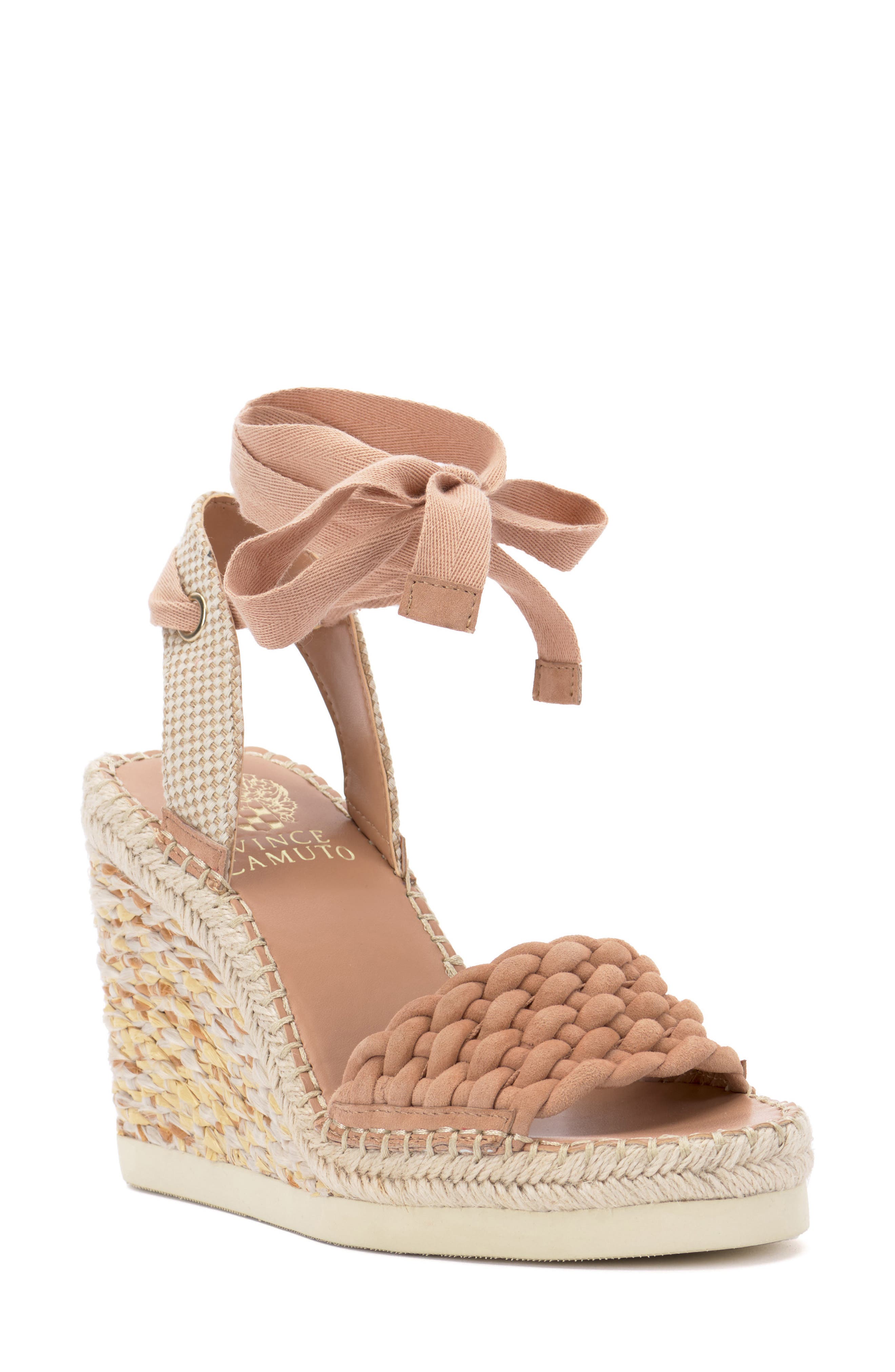 vince camuto espadrille wedges closed toe
