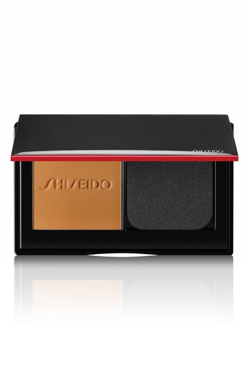 Shiseido Synchro Skin Self-Refreshing Custom Finish Powder Foundation in 410 Sunstone at Nordstrom