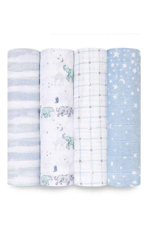 aden + anais 4-Pack Classic Swaddling Cloths in Rising Star