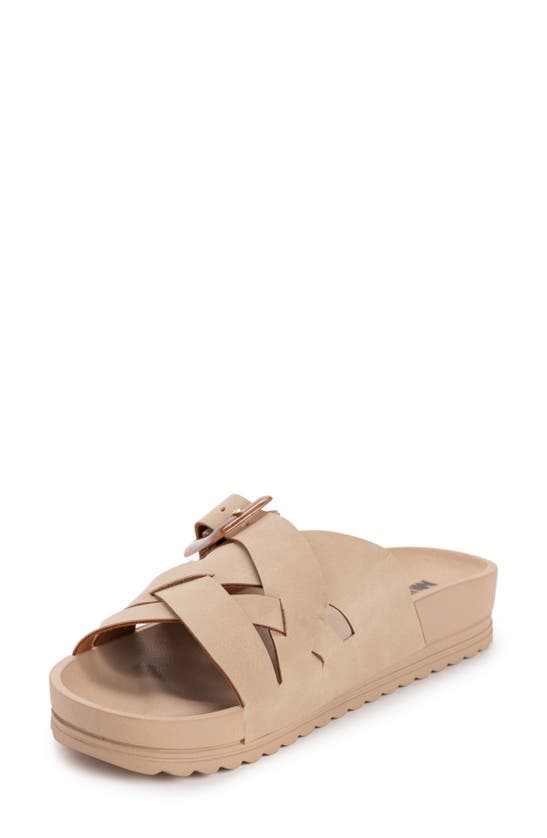 Muk Luks Grand Shayna Slide Sandal In Stone