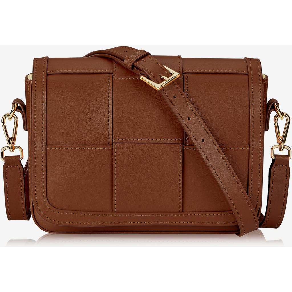 Gigi New York Lily Crossbody In Cognac
