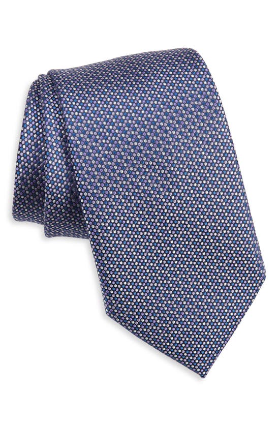 Tommy Hilfiger Floral Dot Tie In Lilac