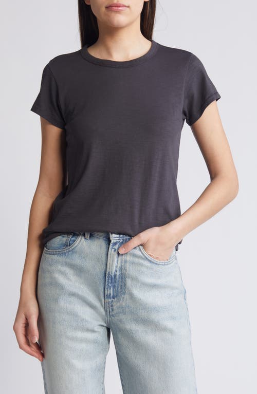 The Slub Organic Pima Cotton T-Shirt in Charcoal