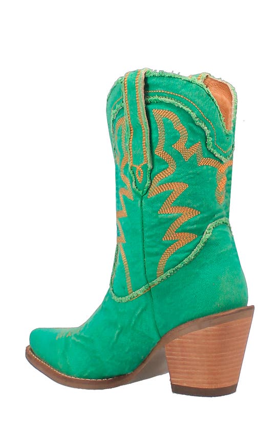 Shop Dingo Y'all Need Dolly Western Boot In Green