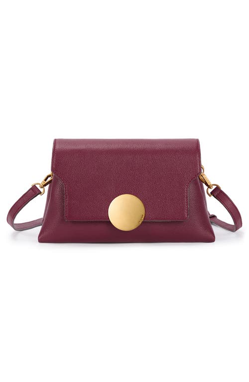 Shop Oryany Lottie Flap Crossbody Bag In Maroon